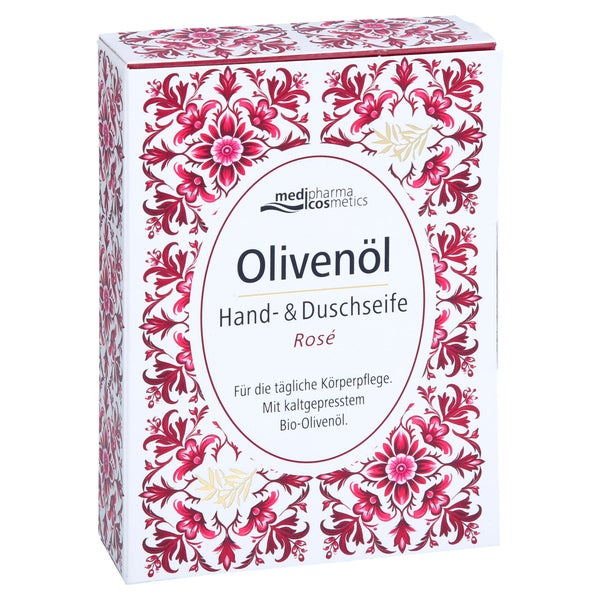 OlivenÖl Hand- & Duschseife Rose 100 g