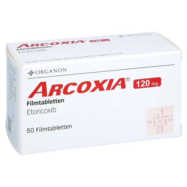 Arcoxia 120 Mg Filmtabletten 50 St