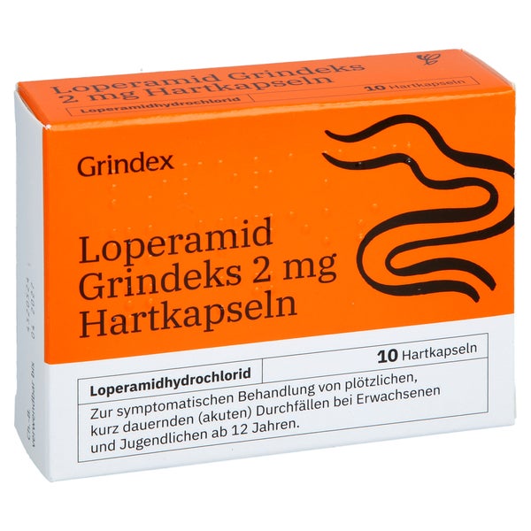 Loperamid Grindeks 2 Mg Hartkapseln 10 St