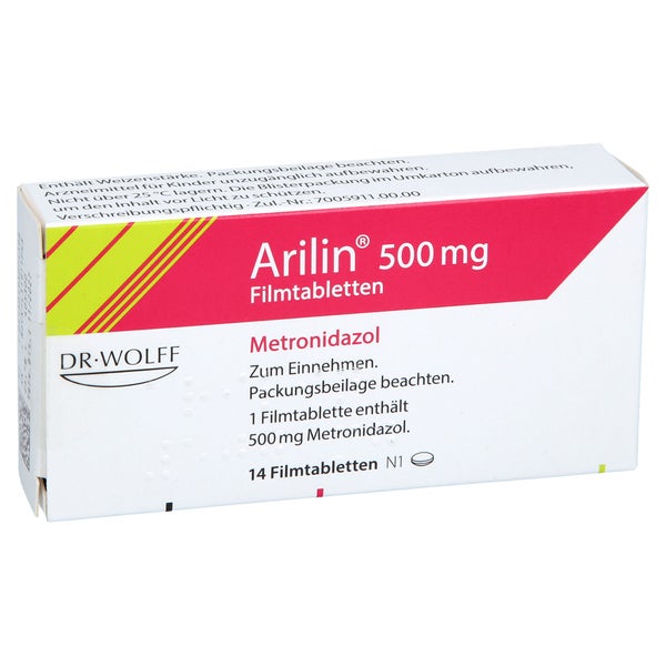Arilin 500 Mg Filmtabletten 14 St