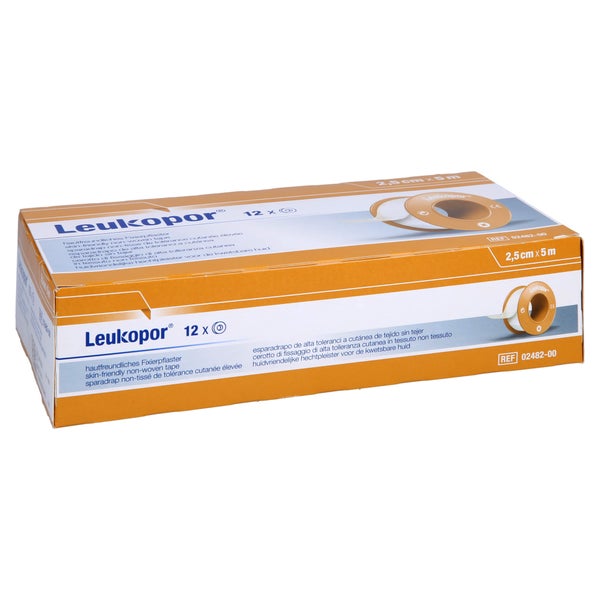 Leukopor 2,5 Cmx5 M 12 St
