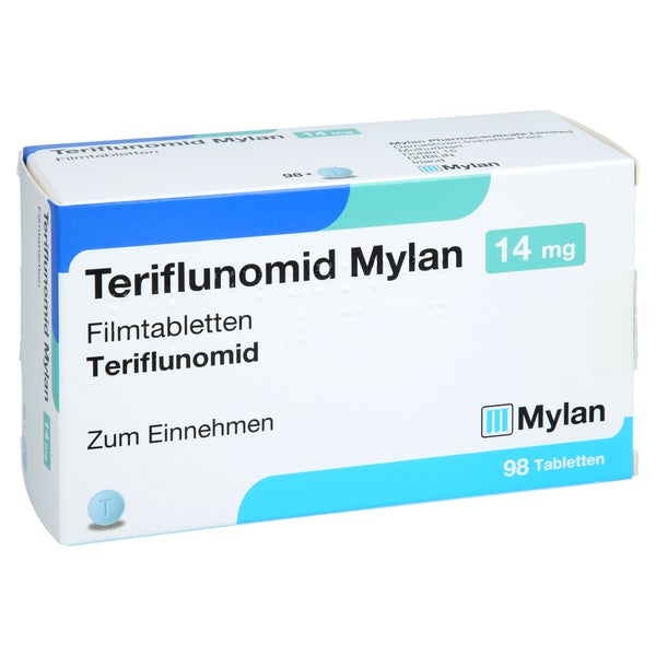 Teriflunomid Mylan 14 Mg Filmtabletten 98 St