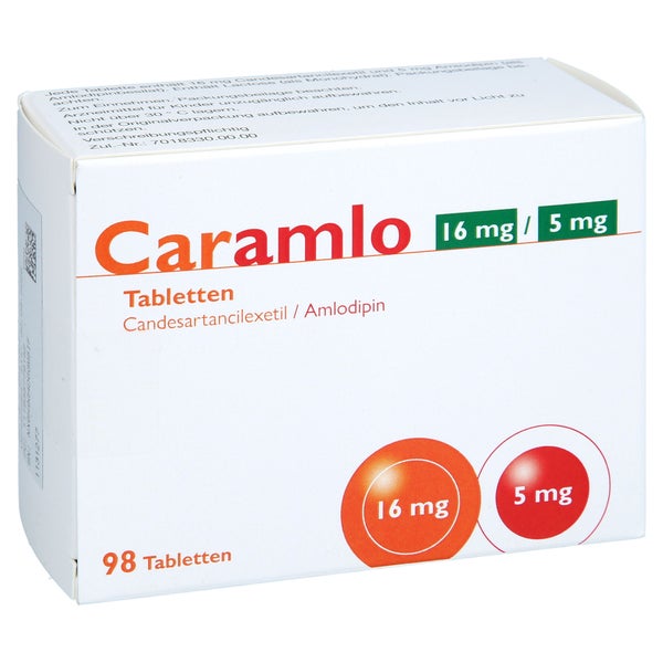 Caramlo 16 Mg/5 Mg Tabletten 98 St