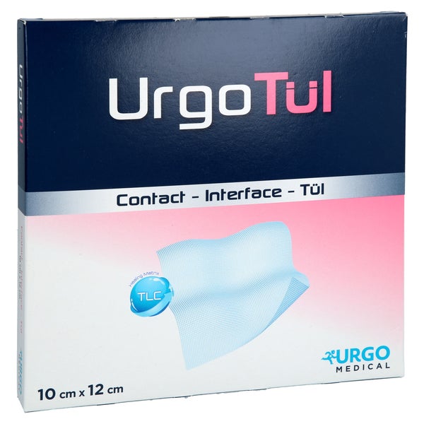 UrgotÜl 10x12 Cm Wundgaze 10 St