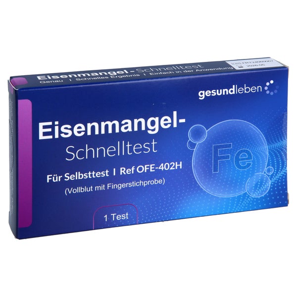 Gesund Leben Eisenmangel-schnelltest Blut 1 St