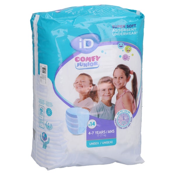 Id Comfy Junior 4 - 7 Jahre 17-27 Kg 14 St