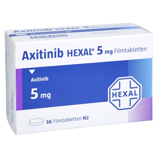 Axitinib Hexal 5 Mg Filmtabletten 56 St