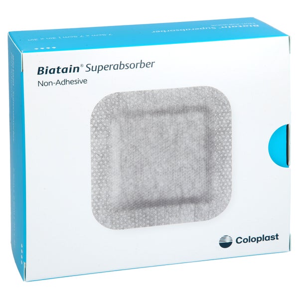 Biatain Superabsorber Nicht-haftend 7.5x7.5cm 10 St
