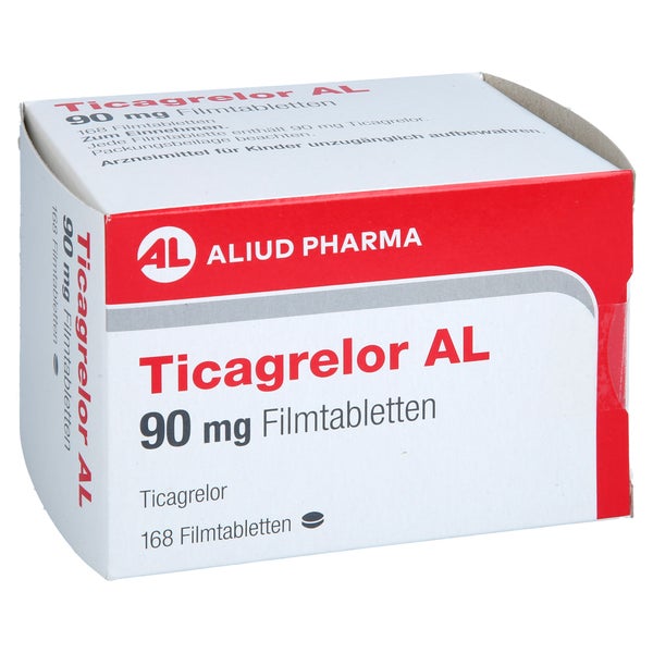 Ticagrelor Al 90 Mg Filmtabletten 168 St