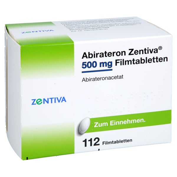 Abirateron Zentiva 500 Mg Filmtabletten 112 St