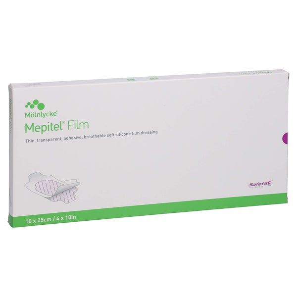Mepitel Film Folienverband 10x25 Cm 10 St