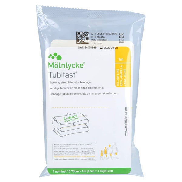 Tubifast 2-way Stretch 10.75 Cmx1 M Gelb 12 St