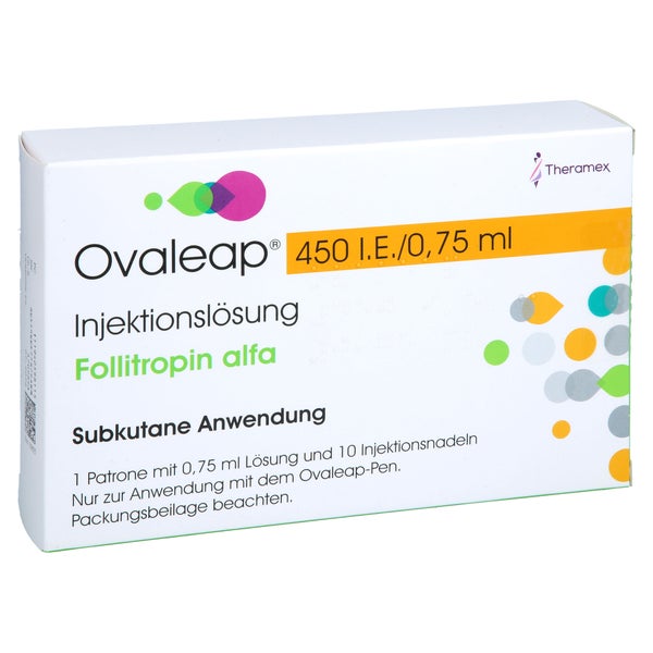 Ovaleap 450 I.e./0,75 Ml Zyl.amp.+ 10 Pen Inj.nad. 1 St