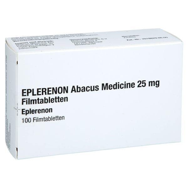 Eplerenon Abacus Medicine 25 Mg Filmtabletten 100 St