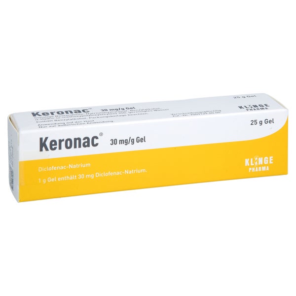 Keronac 30 Mg/g Gel 25 g