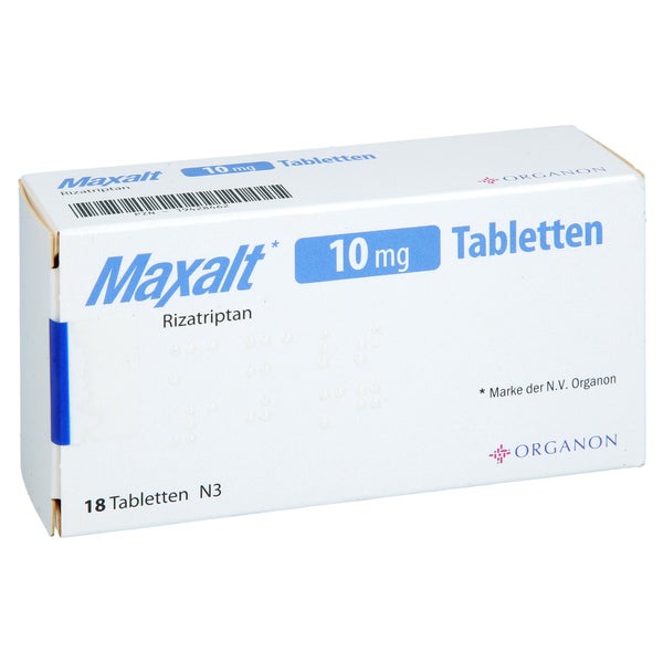 Maxalt 10 Mg Tabletten 18 St