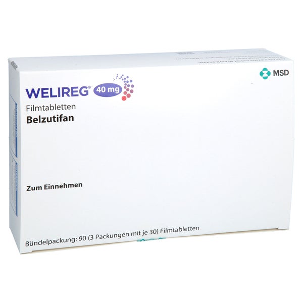 Welireg 40 Mg Filmtabletten 90 St