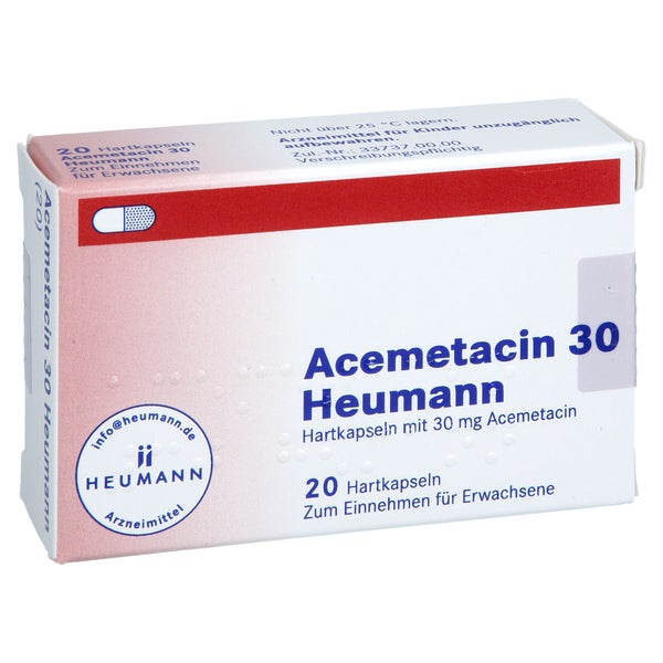 Acemetacin 30 Heumann Hartkapseln 20 St