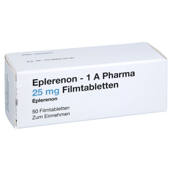 Eplerenon-1a Pharma 25 Mg Filmtabletten 50 St