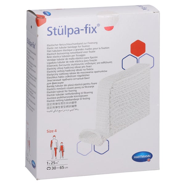 Stülpa Fix Gr.4 Bein/fuß/kdr.rumpf 25 M Netzschl. 1 St