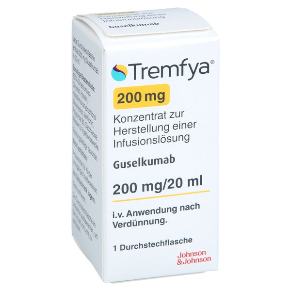 Tremfya 200 Mg Konz.z.her.e.infusionslösung Dsfl. 1 St