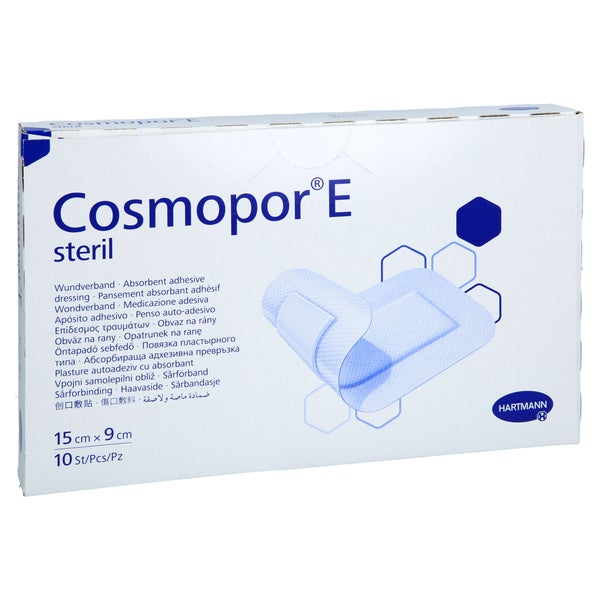 Cosmopor E Steril Wundverband 9x15 Cm 10 St