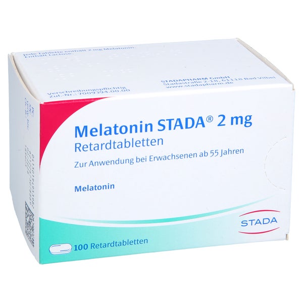 Melatonin Stada 2 Mg Retardtabletten Dose 100 St
