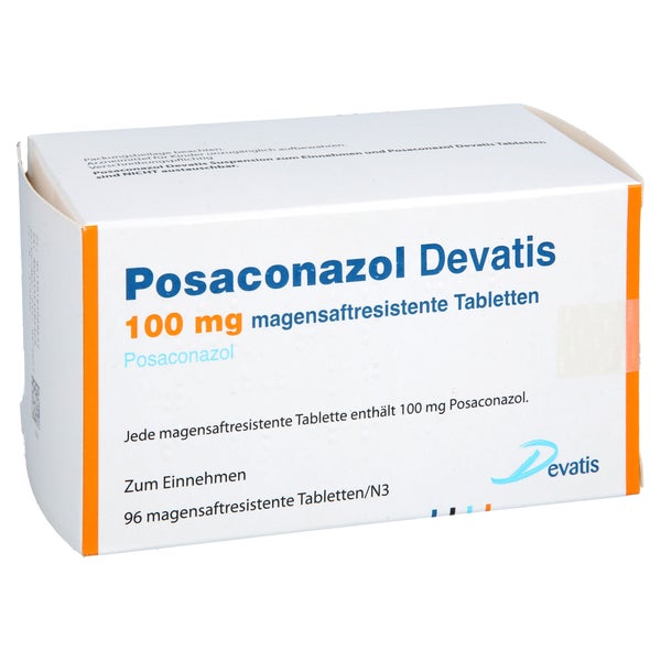 Posaconazol Devatis 100 Mg Magensaftr.tabletten 96 St