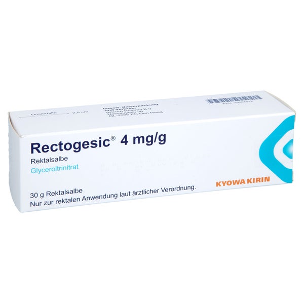 Rectogesic 4 Mg/g Rektalsalbe 30 g