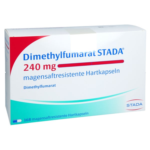 Dimethylfumarat Stada 240 Mg Magensaftr.hartkaps. 168 St