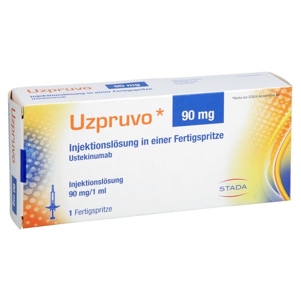 Uzpruvo 90 Mg Injektionslösung I.e.fertigspr. 1 St