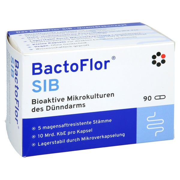 Bactoflor Sib Hartkapseln 90 St