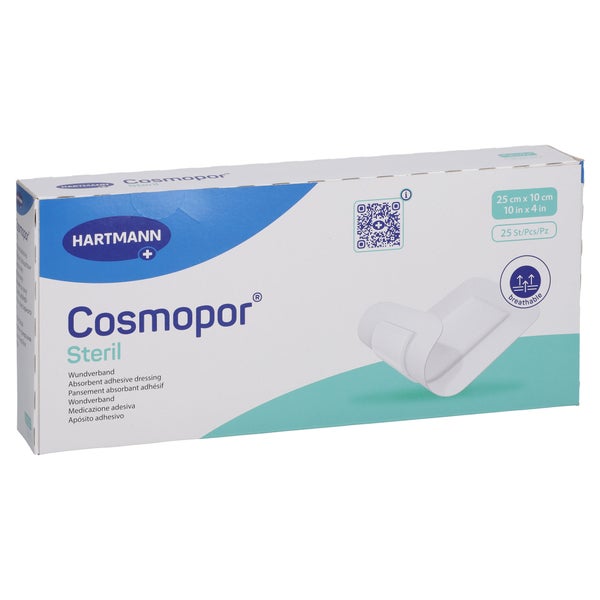 Cosmopor Steril Wundverband 10x25 Cm 25 St