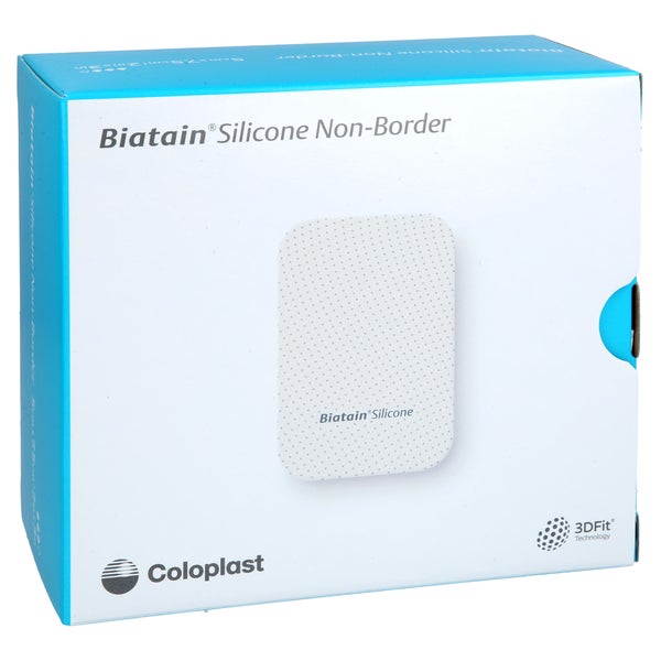 Biatain Silicone Non-border Schaumverb.5x7,5 Cm 10 St