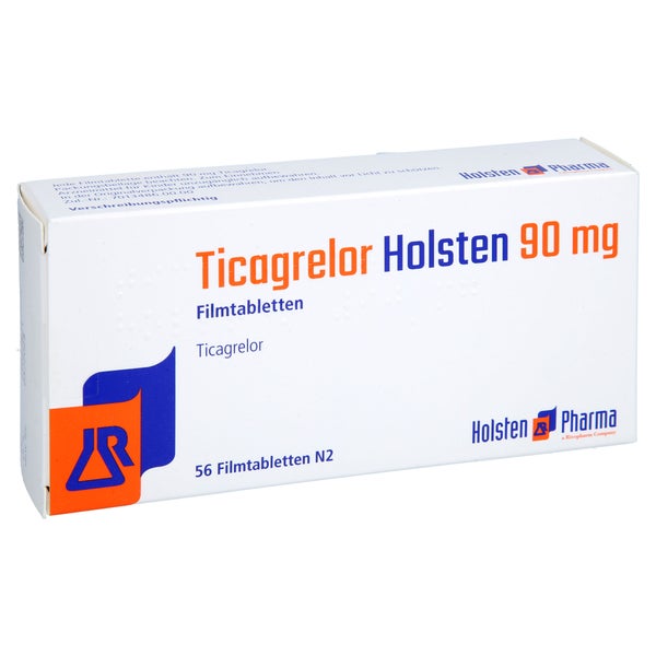 Ticagrelor Holsten 90 Mg Filmtabletten 56 St