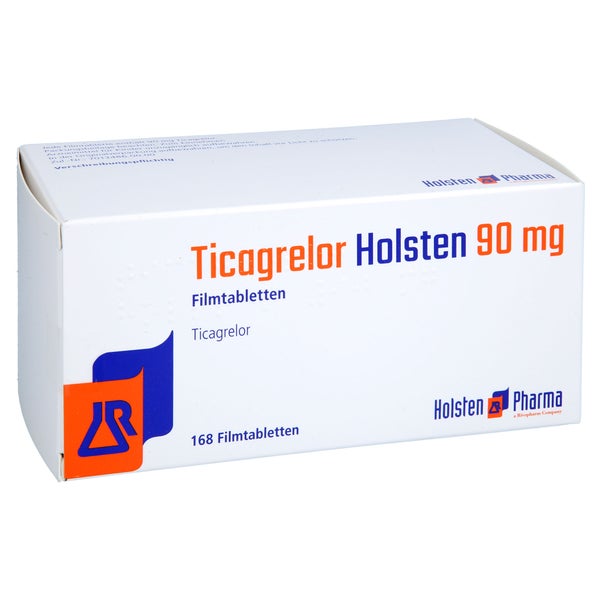 Ticagrelor Holsten 90 Mg Filmtabletten 168 St