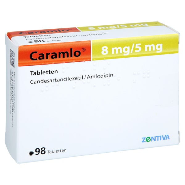 Caramlo 8 Mg/5 Mg Tabletten 98 St