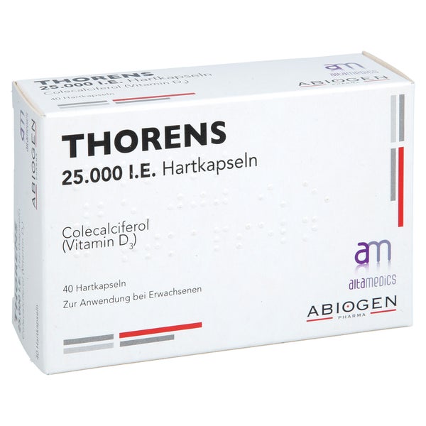 Thorens 25.000 I.e. Hartkapseln 40 St