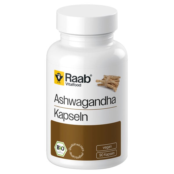Raab Vitalfood Ashwagandha Kapseln Bio 90 St