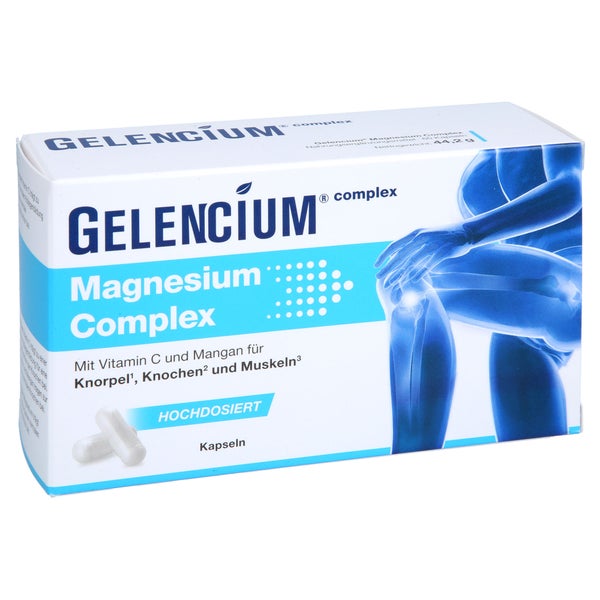 GELENCIUM Magnesium 400 mg hochdosiert vegan 60 St