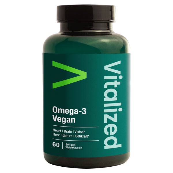 Vitalized Omega-3 Vegan 900 Mg Weichkapseln 60 St