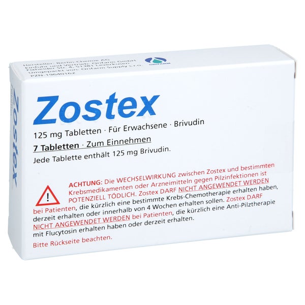 Zostex 125 Mg Tabletten 7 St