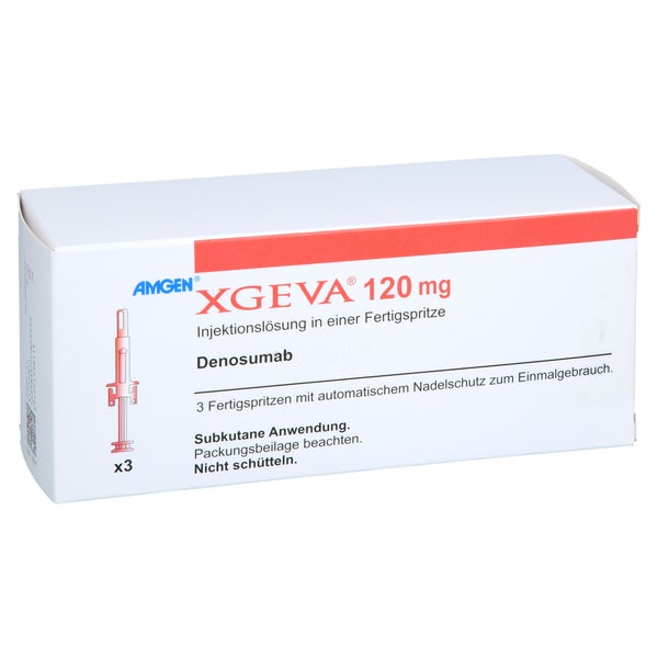 Xgeva 120 Mg Injektionslösung I.e.fertigspritze 3 St