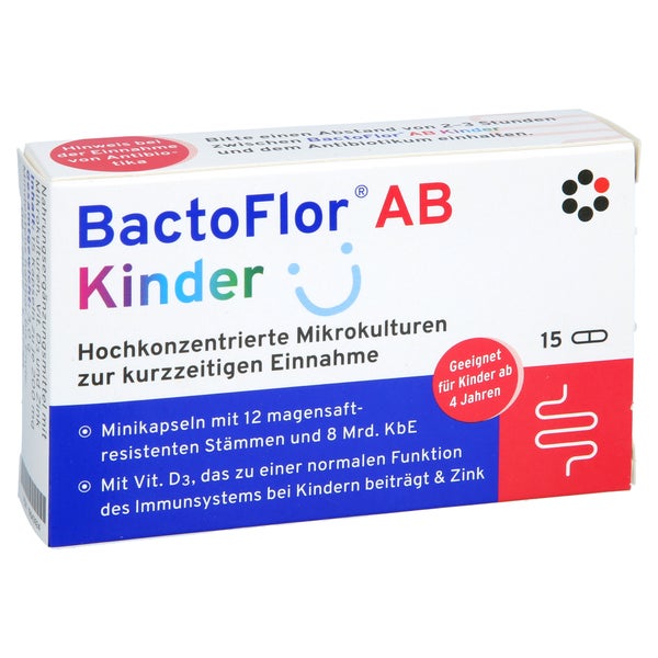 Bactoflor Ab Kinder Hartkapseln 15 St