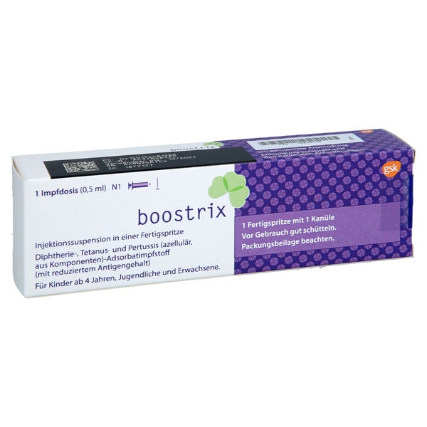 Boostrix Inj.-susp.i.e.fertigspritze 1X0,5 ml