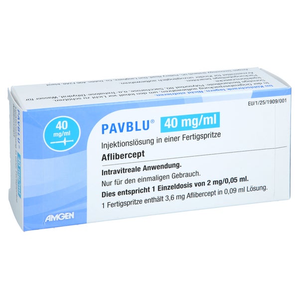 Pavblu 40 Mg/ml Injektionslösung I.e.fertigspritze 1 St