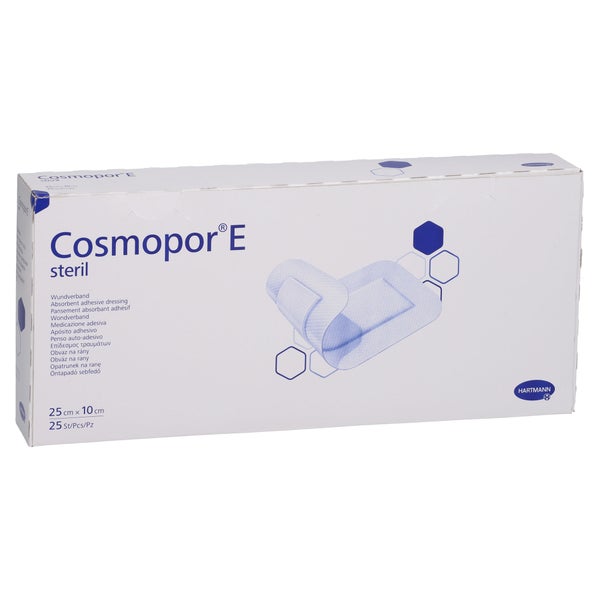 Cosmopor E Steril Wundverband 10x25 Cm 25 St