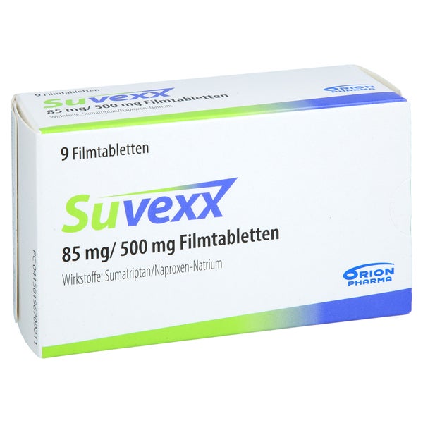 Suvexx 85 Mg/500 Mg Filmtabletten 9 St