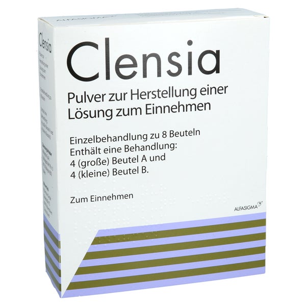Clensia Pulver Z.herst.e.lösung Z.einnehmen 1 P