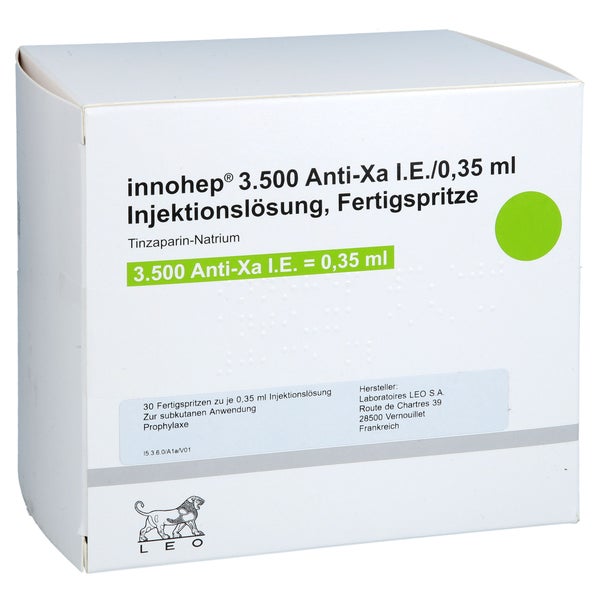 Innohep 3.500 Anti-xa I.e./0,35ml Inj.-lsg.i.e.fs 30X0,35 ml